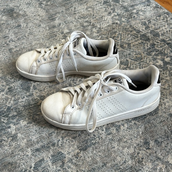 adidas Shoes - Adidas Cloudfoam White Sneakers